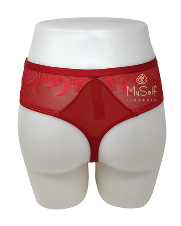 Triumph 10198905 Palm Spotlight Red String Hipster myselflingerie.com
